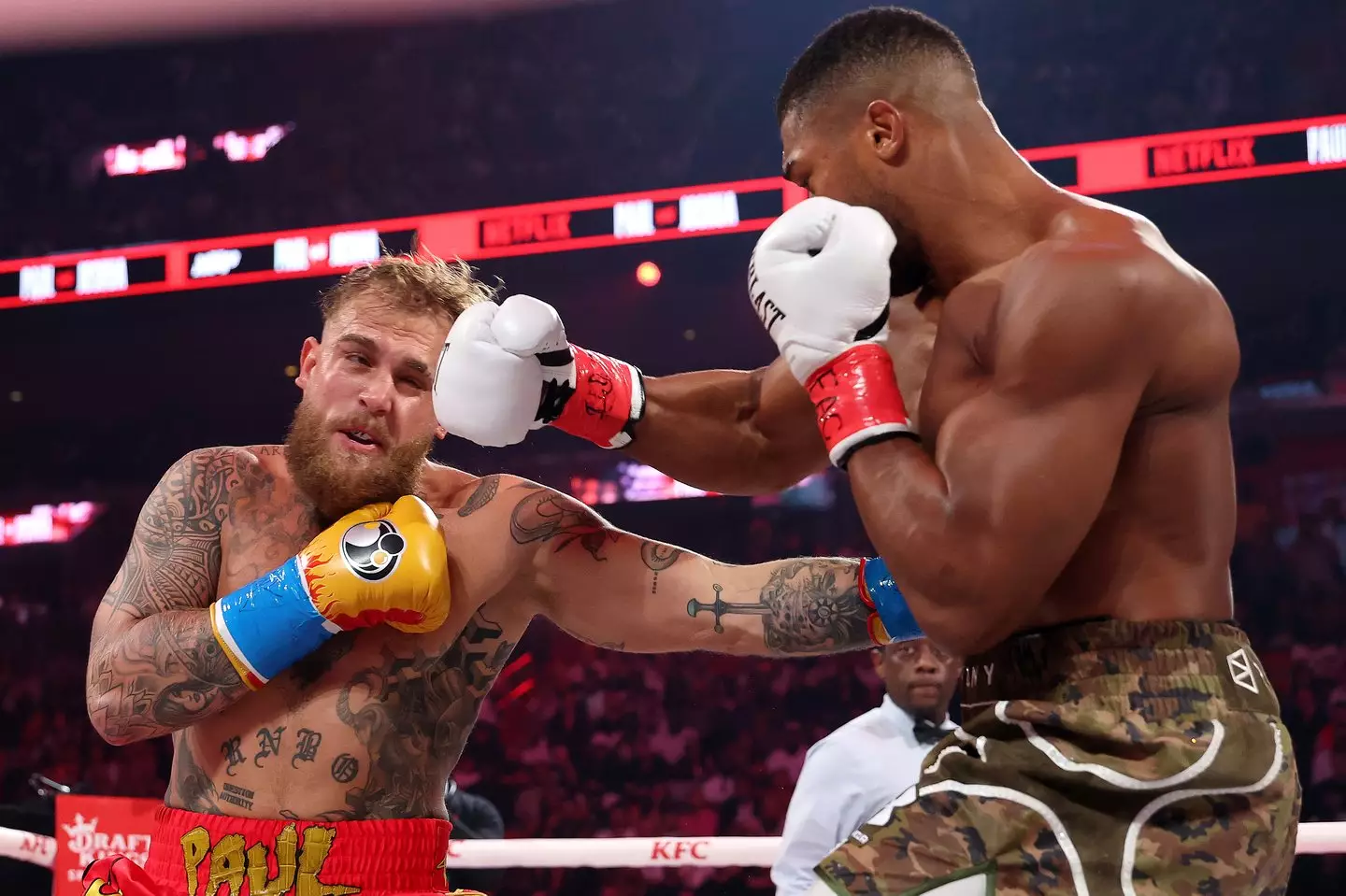 AJ and Jake Paul went six rounds in Miami on Netflix (Ed Mulholland/Getty)