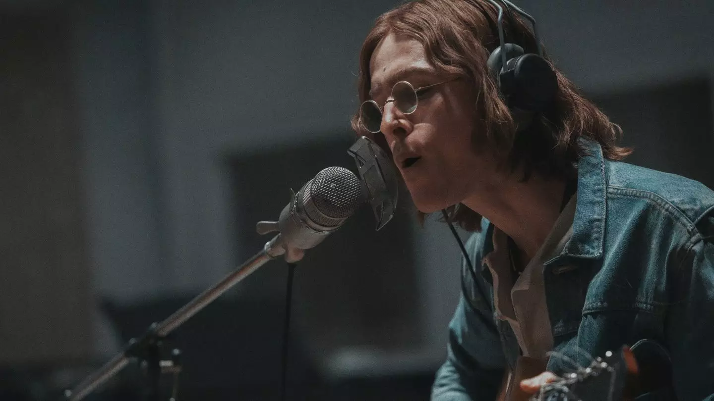 Harris Dickinson as John Lennon (Sony)