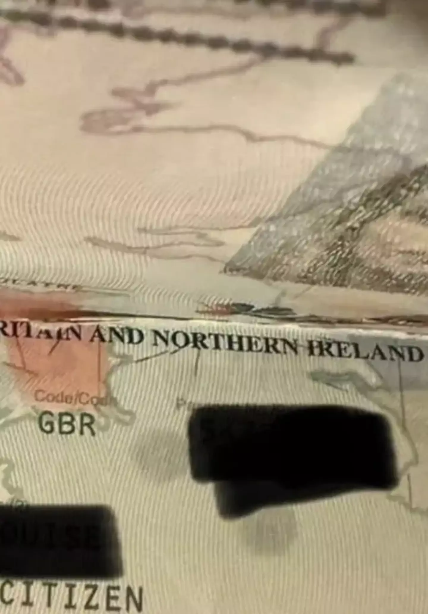 The passport had a rip. (MEN Media)