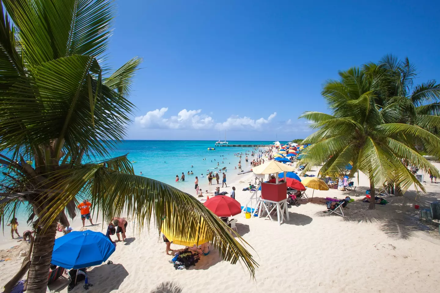 Sean had been staying in St James, Jamaica.
