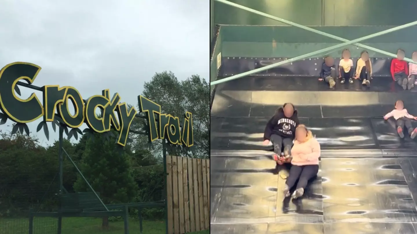 People slam ‘disrespectful’ name of tilting slide at kids UK theme park