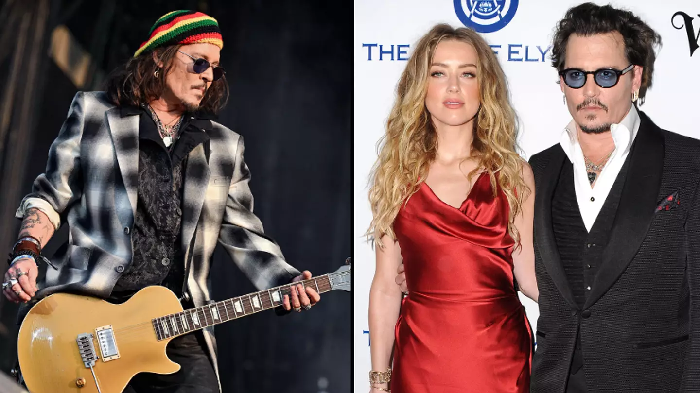 Fans lose it as Johnny Depp takes to rock festival stage days after Amber Heard payout