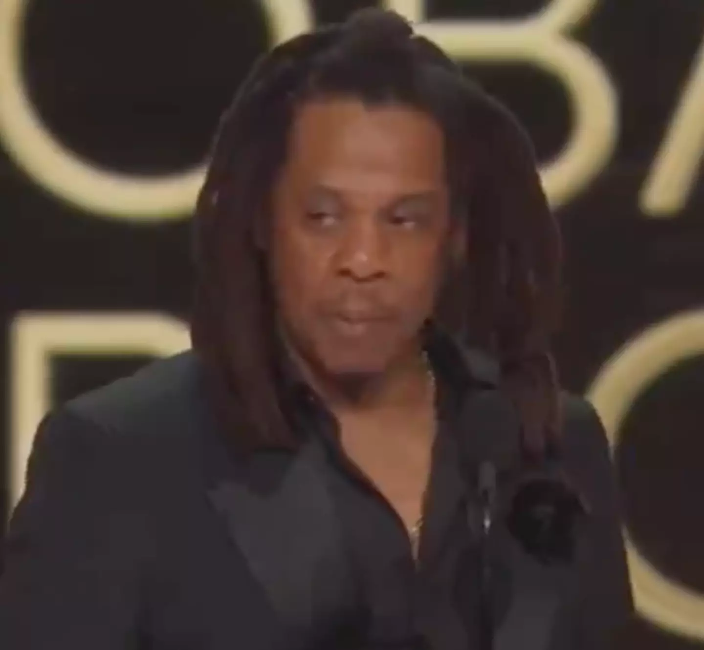 Jay-Z threw a lot of shade on the Grammys during his award speech.
