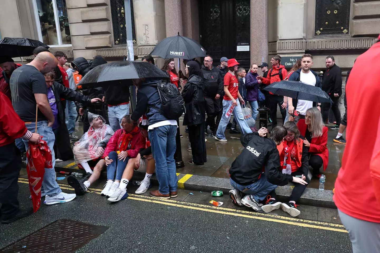 Fans had gathered to attend Liverpool Trophy Parade (Getty Images)