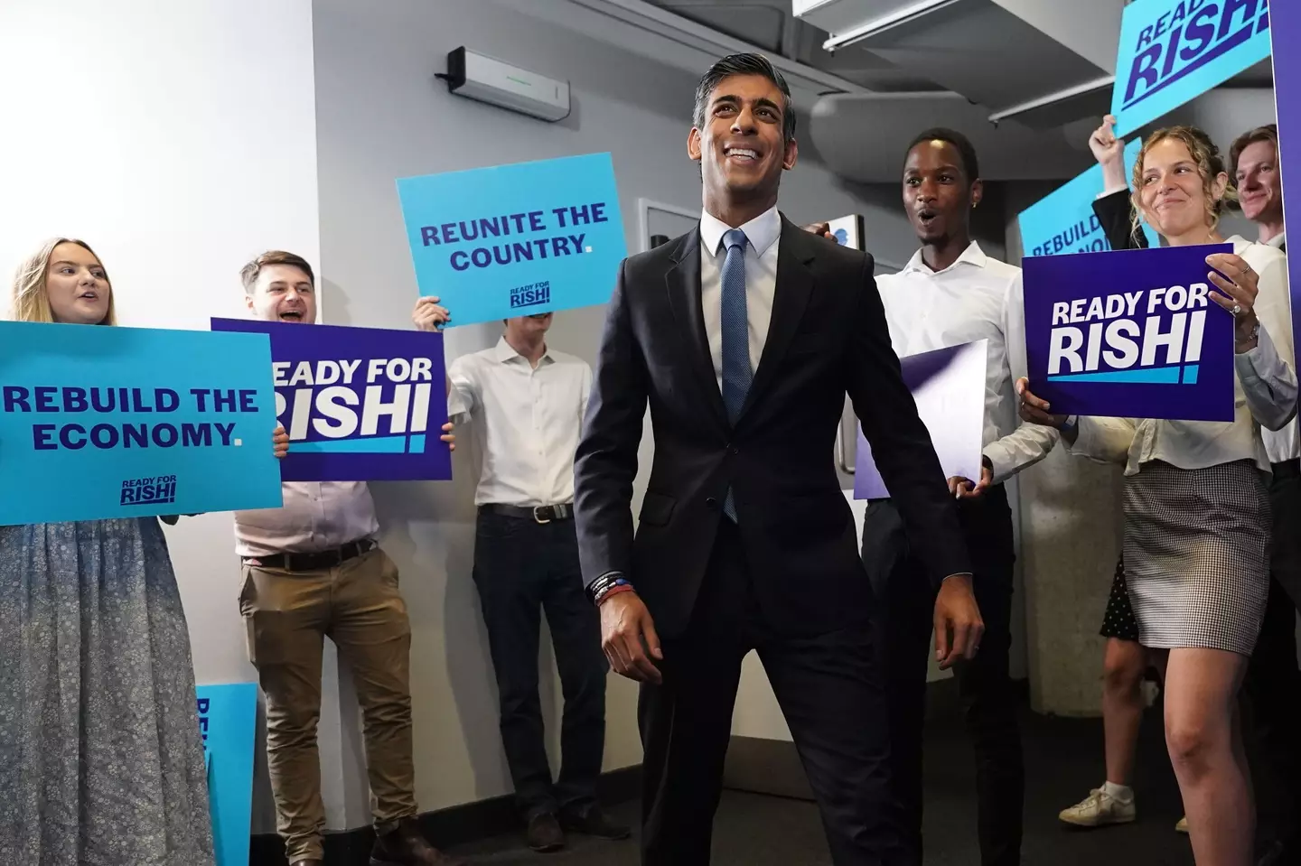 It turns out that Rishi Sunak is a bit shorter than people realised.