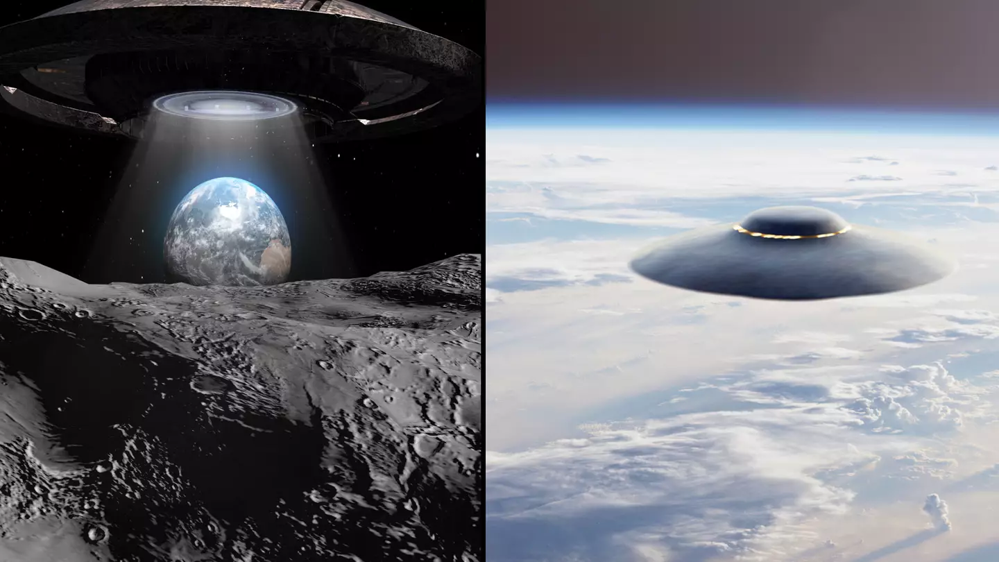 Astronomer baffled by UFO caught flying across the moon