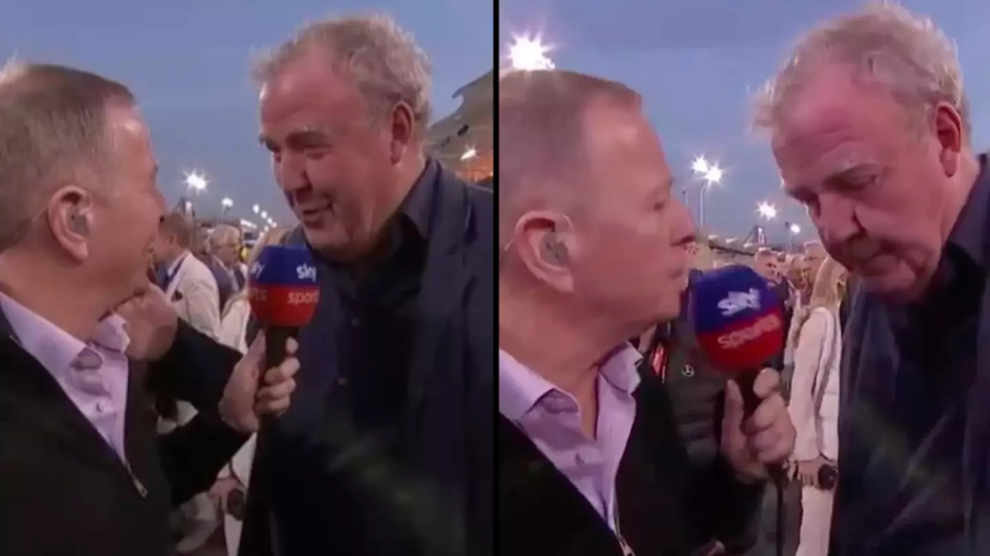 Jeremy Clarkson's interview with Martin Brundle before Bahrain GP has everyone saying the same thing