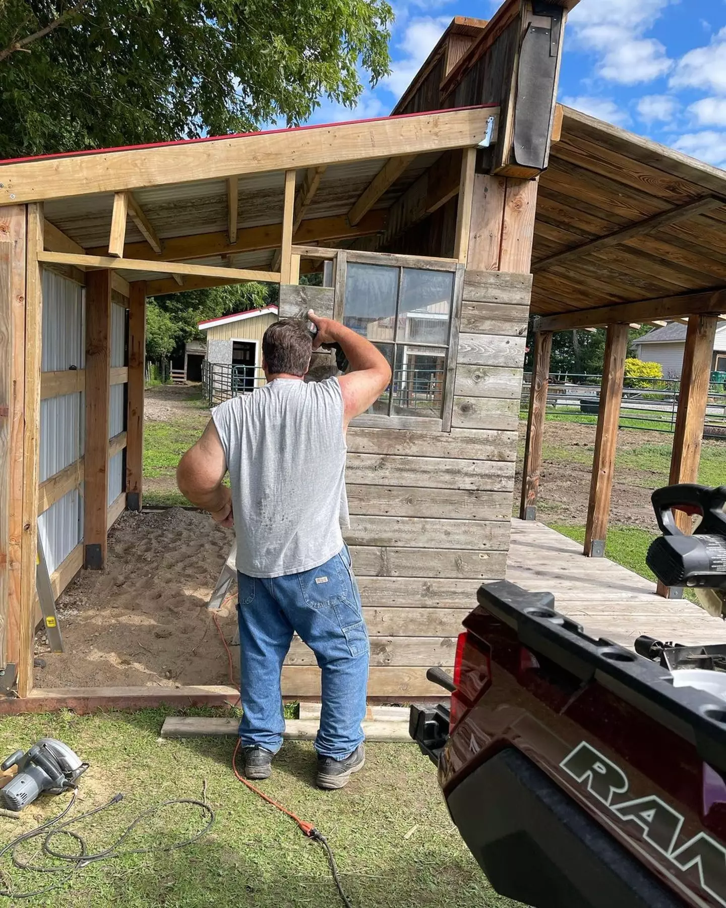 He said people 'freeze up' when they see his arms.