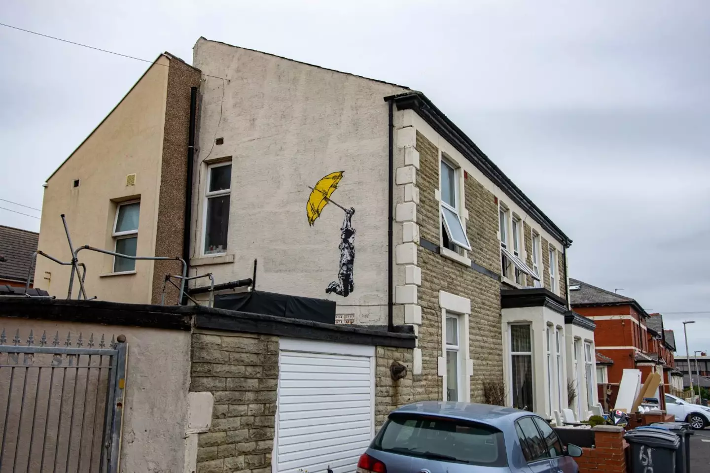 Until Banksy himself has confirmed the artwork is his, the mural goes unclaimed.