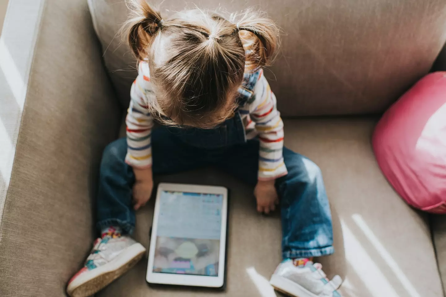 Hannah said the kids don't want to use technology for 'education' but rather for 'entertainment' (Getty Stock)