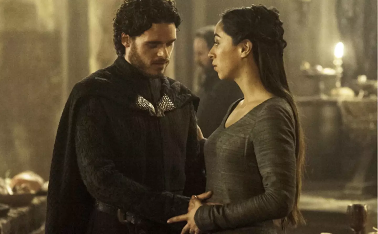 Richard Madden and Oona Chaplin met their Game of Thrones end at the Red Wedding.