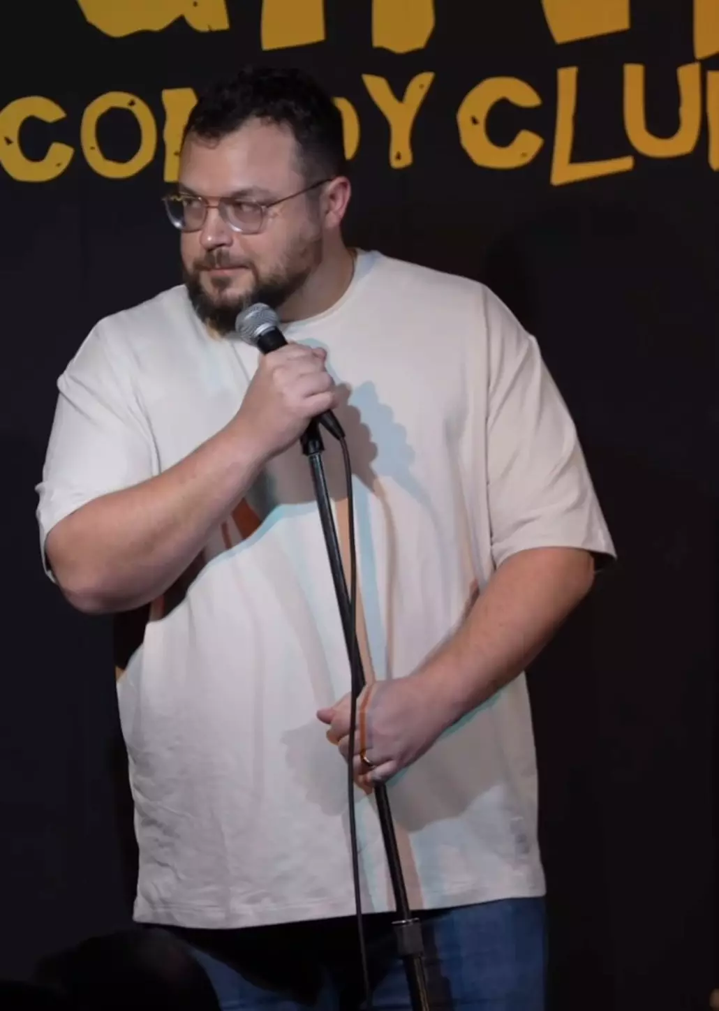 Ben Bankas' sold-out shows at the Laugh Camp Comedy Club in Minnesota were cancelled in wake of his joke about Good (Instagram/@benbankas2)