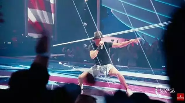 Erika Kirk has praised Turning Point USA's event, which Kid Rock headlined (YouTube)