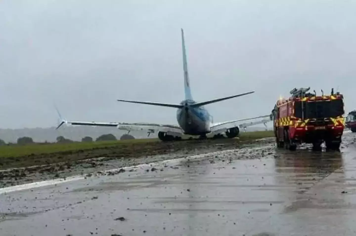 An unrelated incident at Bradford Leeds Airport three days later (AAIB)