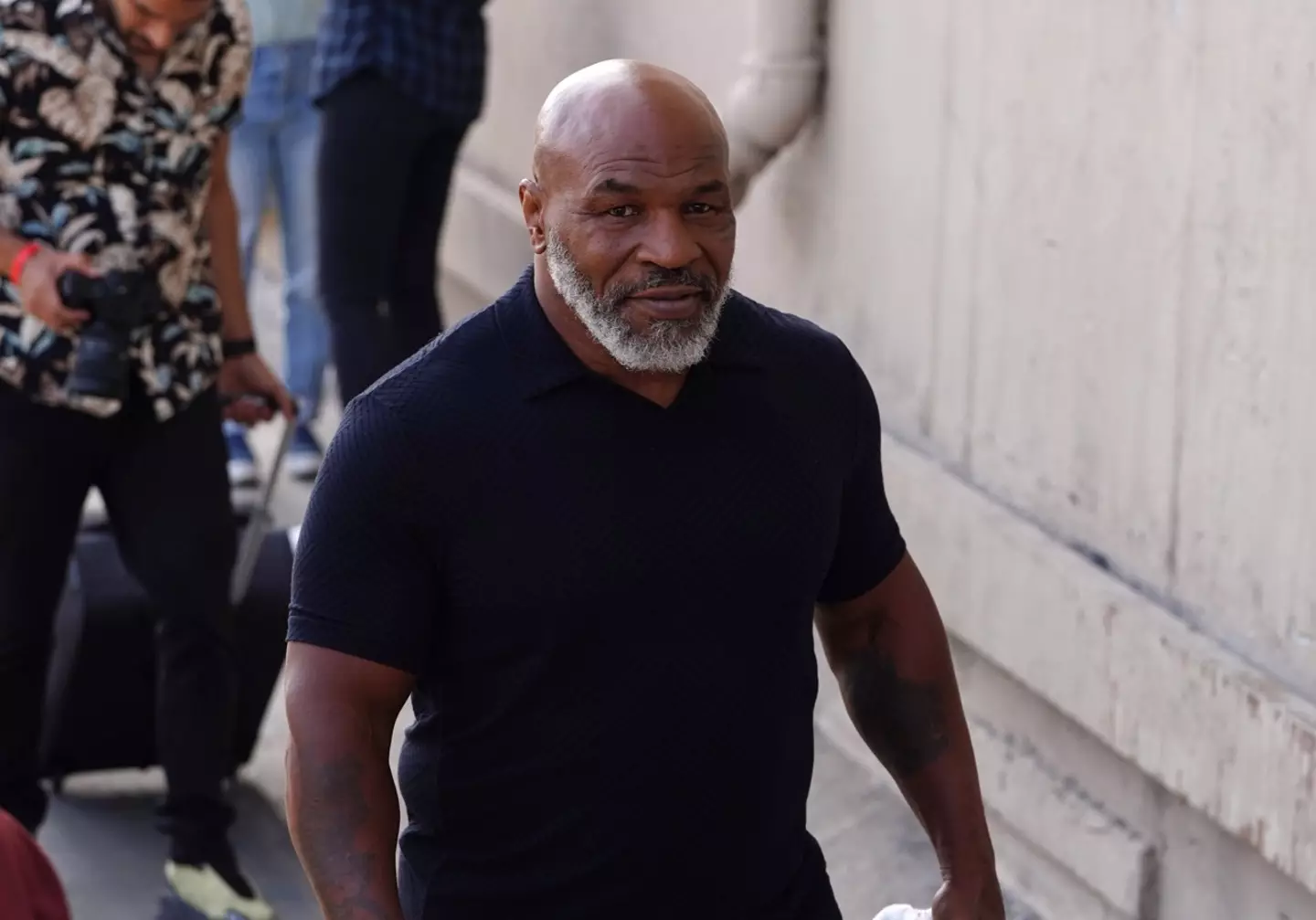 A bloke from Bristol says he once nearly smashed an ash tray over Mike Tyson's head in a UK pub.