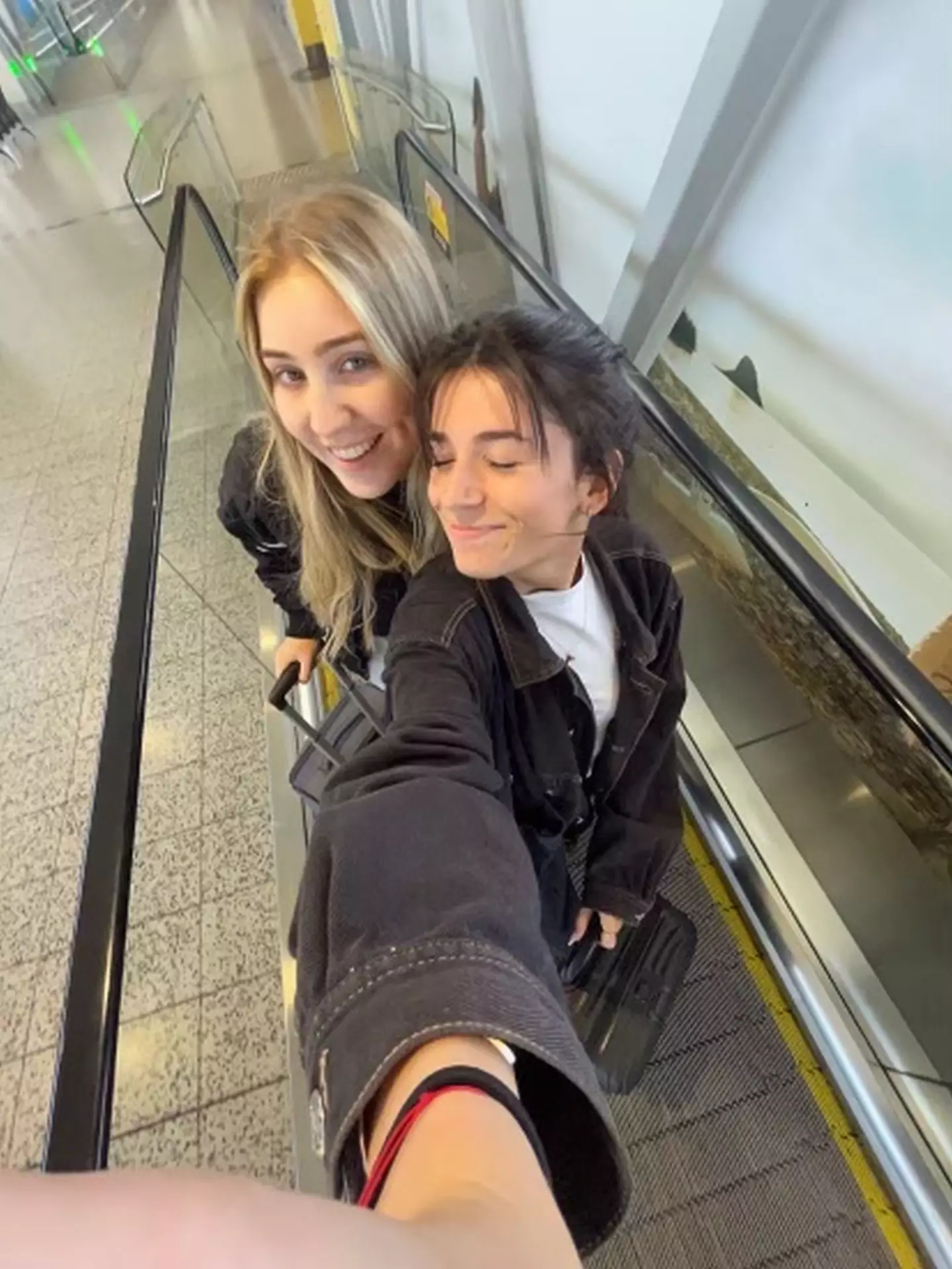 The pair got fined, but at least they saw the funny side.