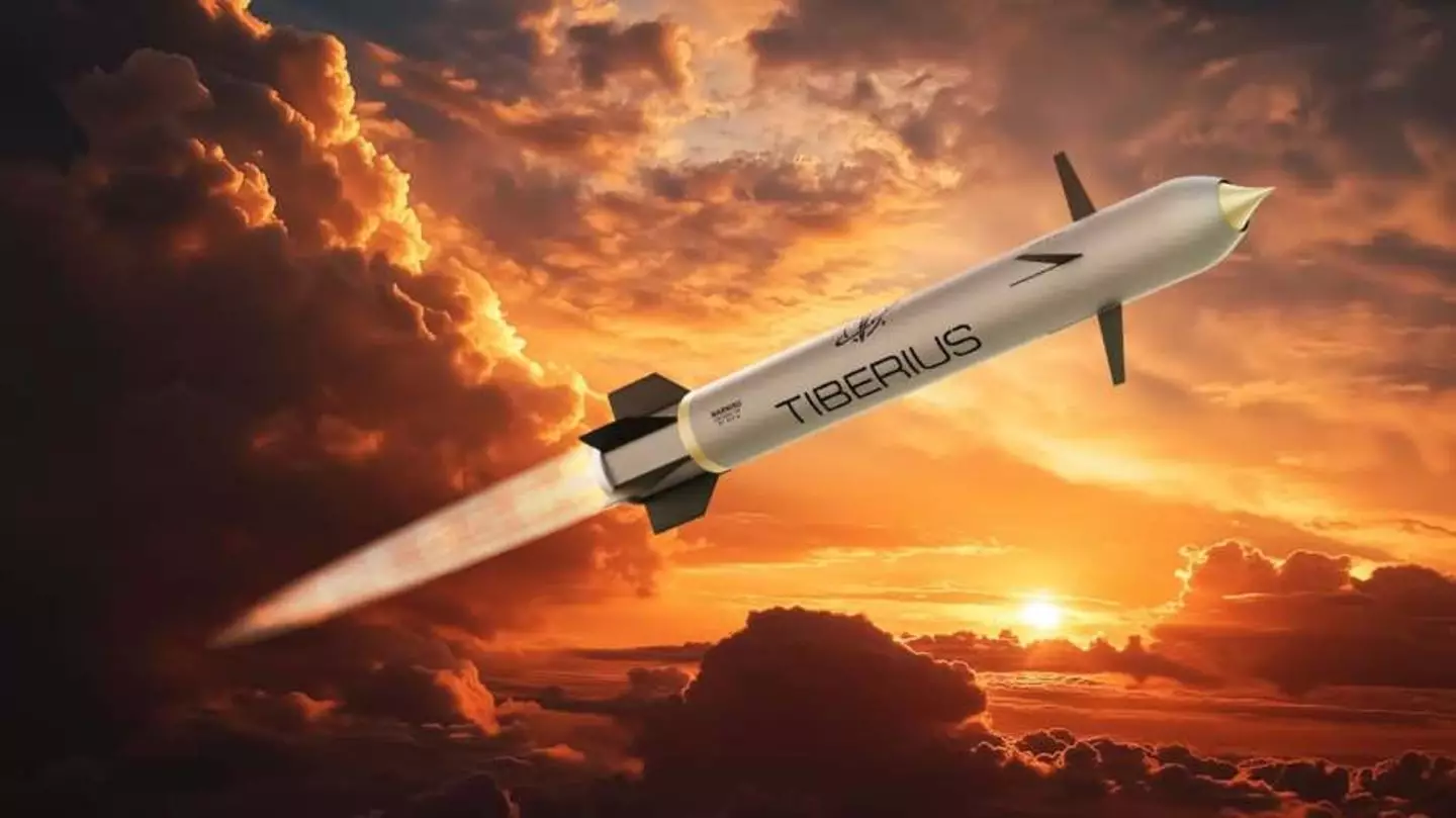 The world's first supersonic ramjet, the Sceptre TRBM 155HG is capable of hitting targets 100 miles away (Tiberius Aerospace)