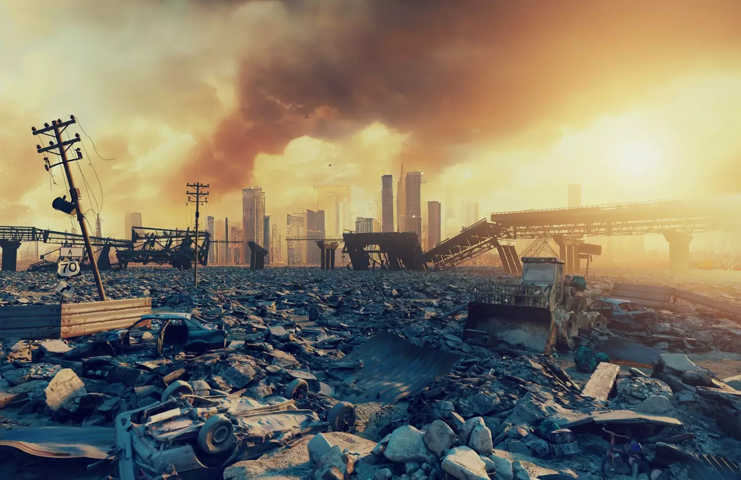 The world may end as we know it, according to the prophecy (Getty Stock Image)