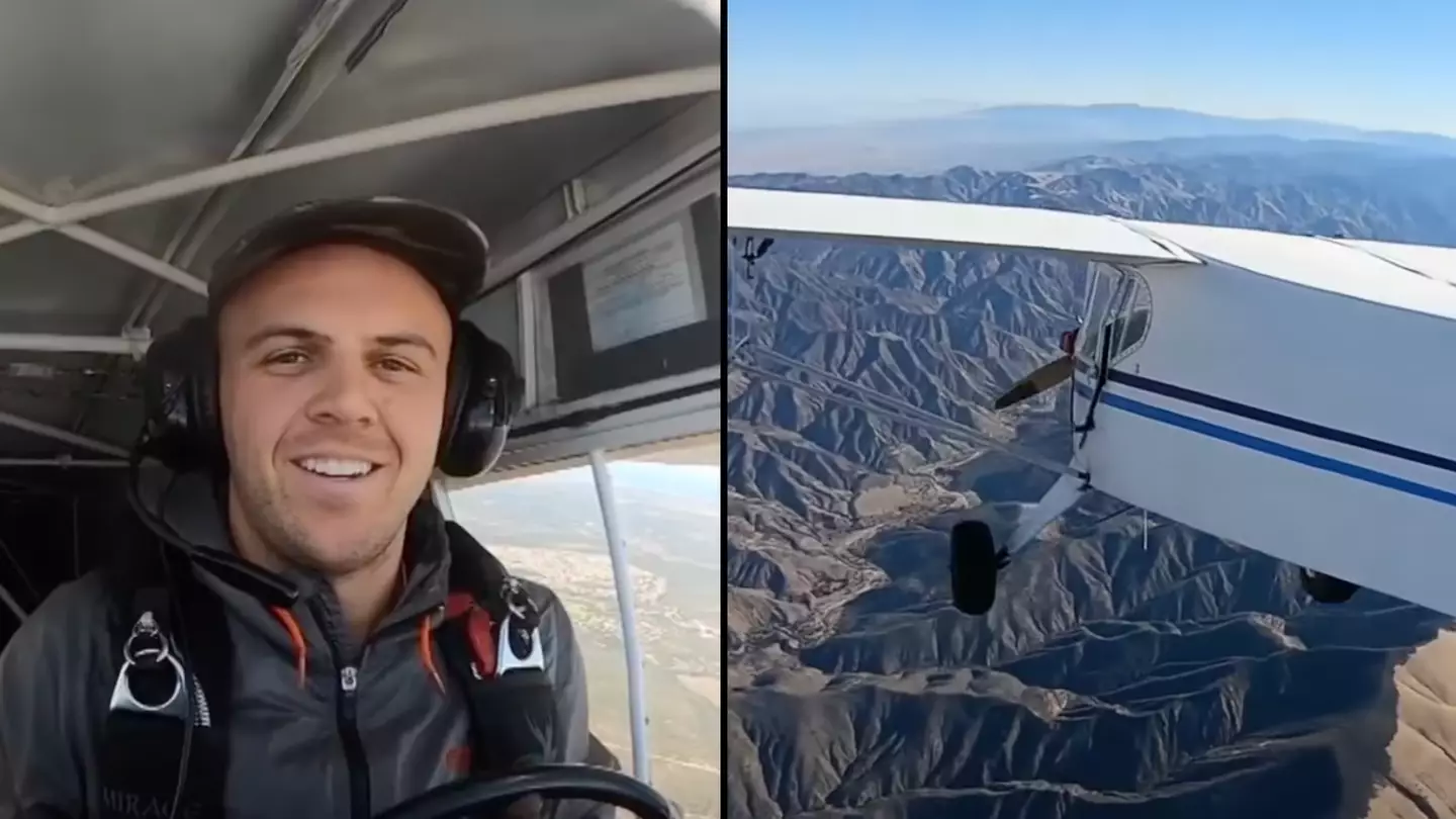 Moment YouTuber deliberately crashes plane to get views as he faces 20 years in prison