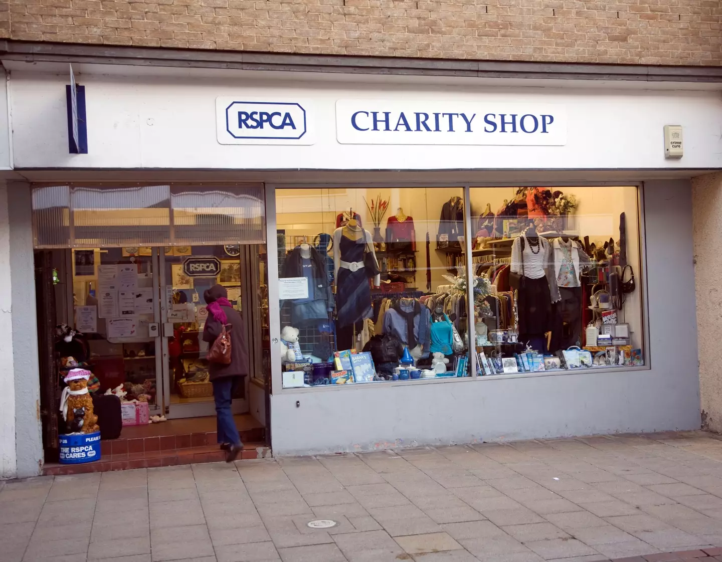 Charity responds to embarrassed shop workers who displayed sex toys in window thinking they were doorknobs 1 She put on some rubber gloves and binned them. (Geography Photos/Universal Images Group via Getty Images)