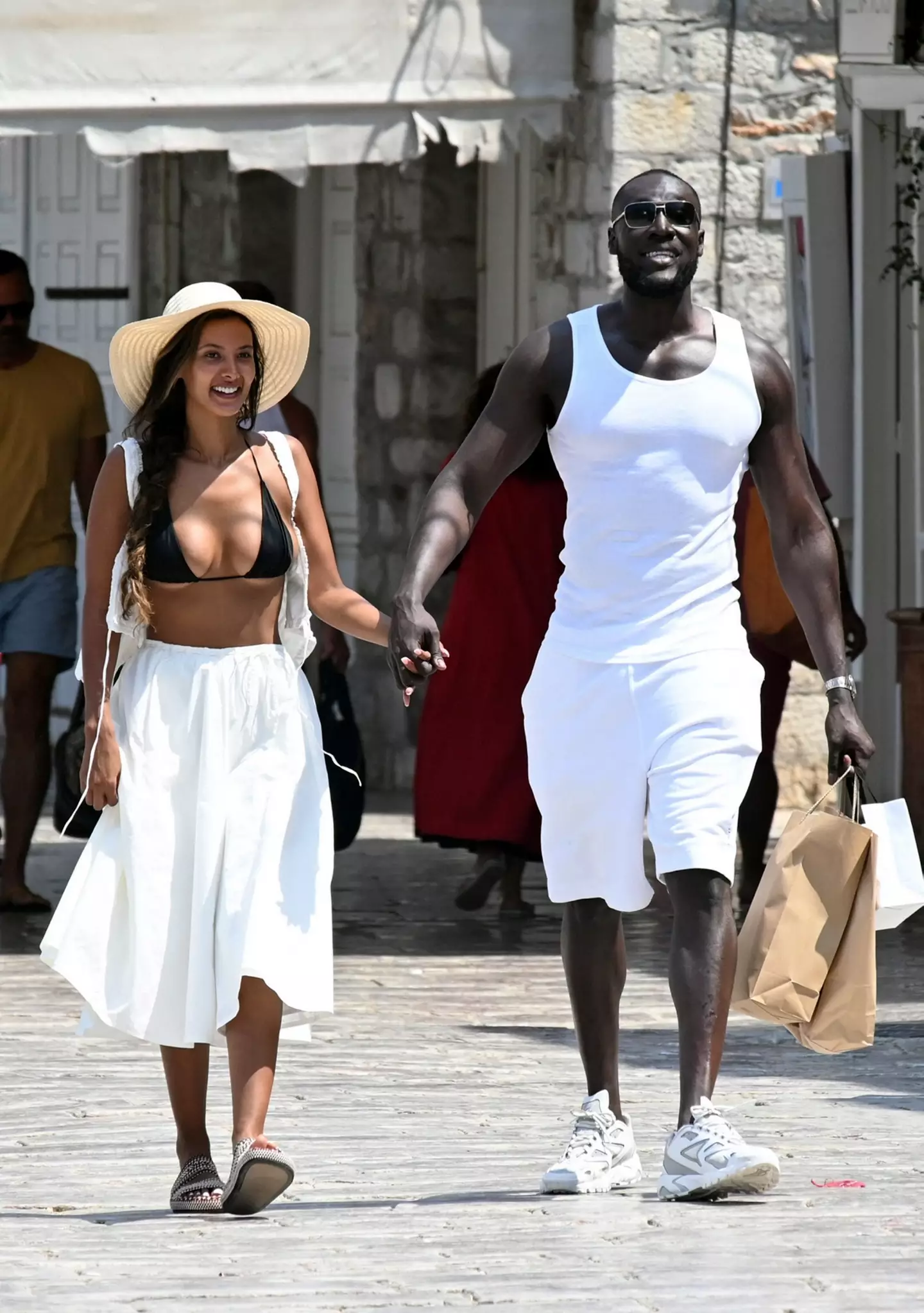 The couple have been spotted hand-in-hand in Greece together.