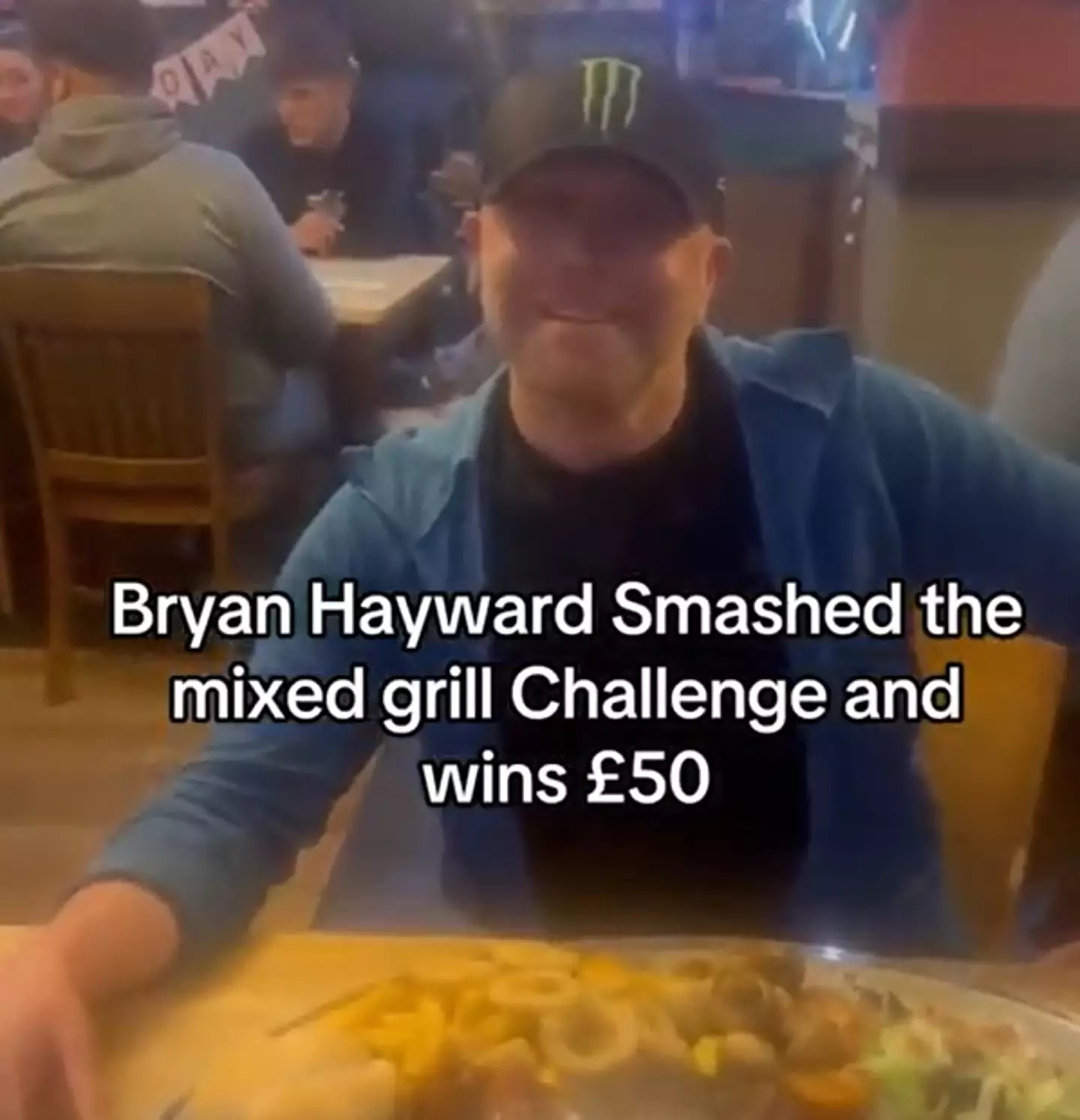 Brian vs mixed grill, there was only ever going to be one winner.