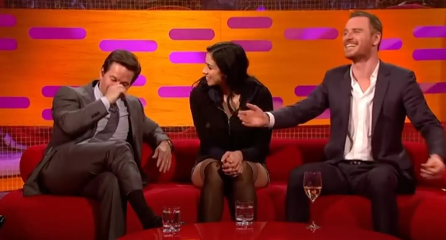 The movie star had clearly had a few too many.