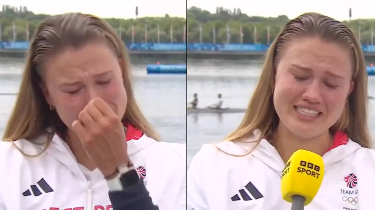 Team GB medal winner breaks down after sharing heartbreaking note she received from dad before he died