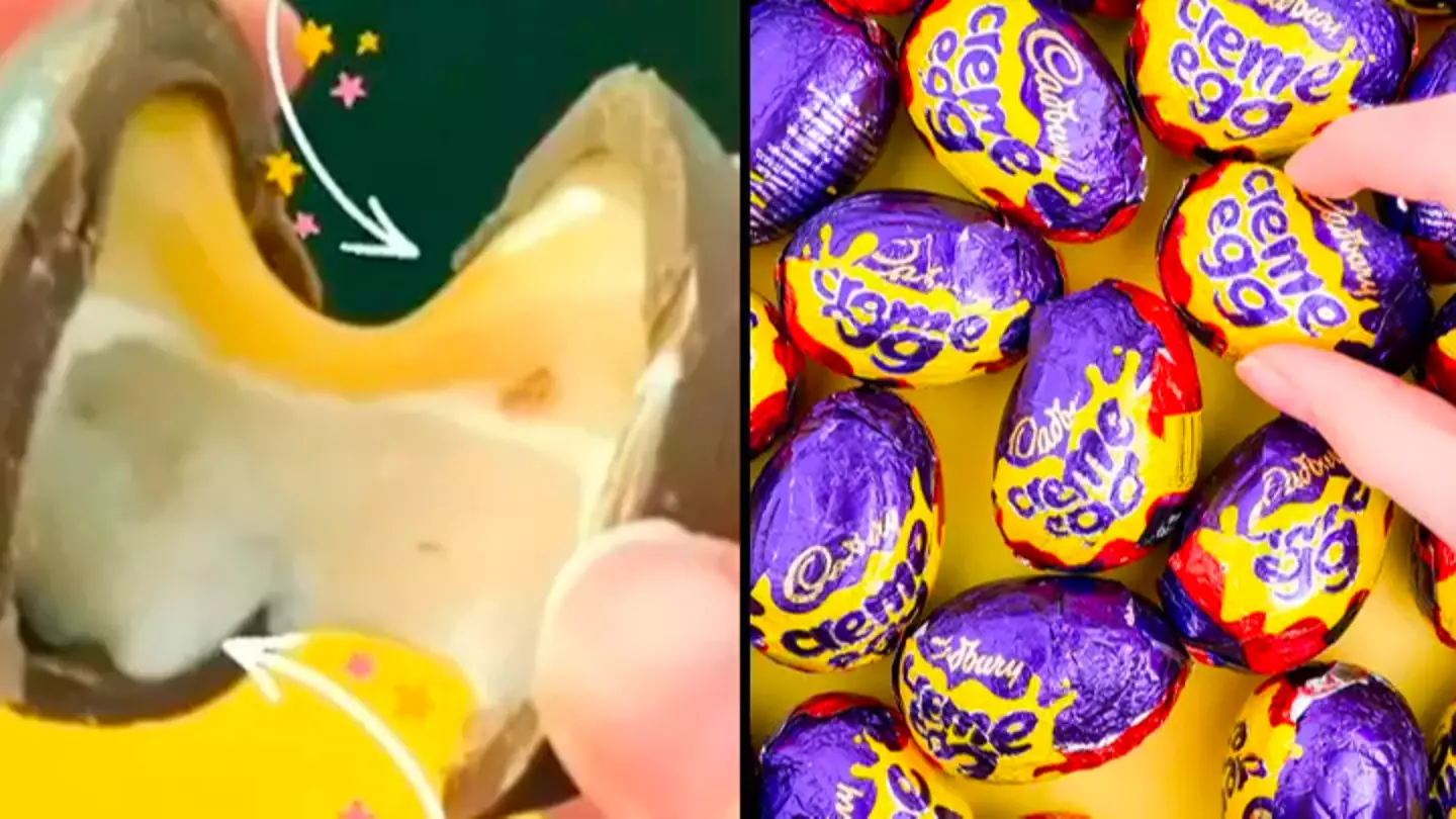 People only just realising what the filling inside a Cadbury's Creme Egg is