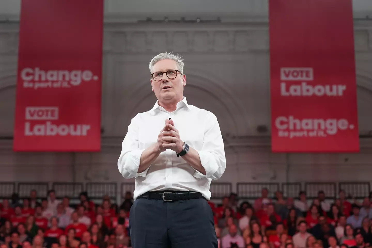 Starmer will introduce a new 'geuine living wage' (Stefan Rousseau/PA Wire)