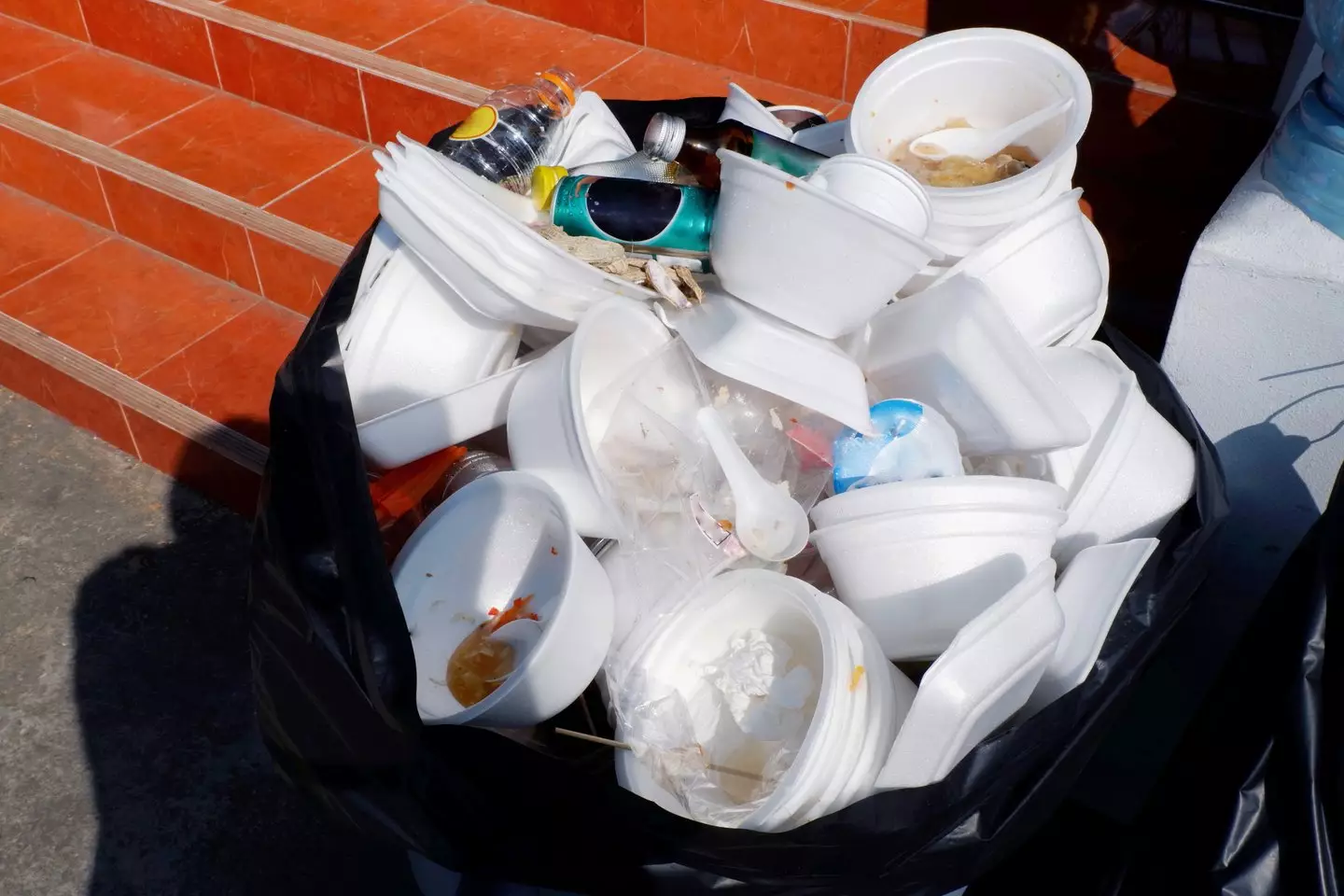 You can recycle polystyrene, just not at home (Getty Stock Images)