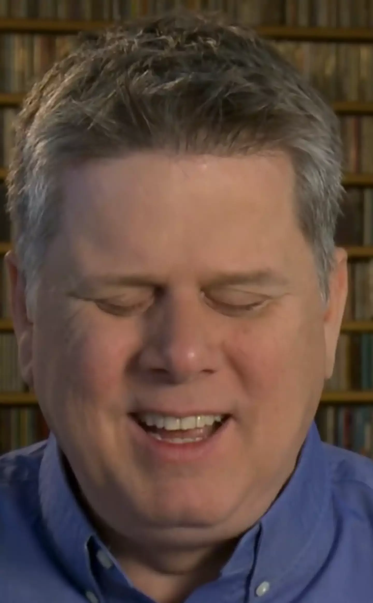 People often ask Tommy what he can see which leads to a 'five hour' conversation.