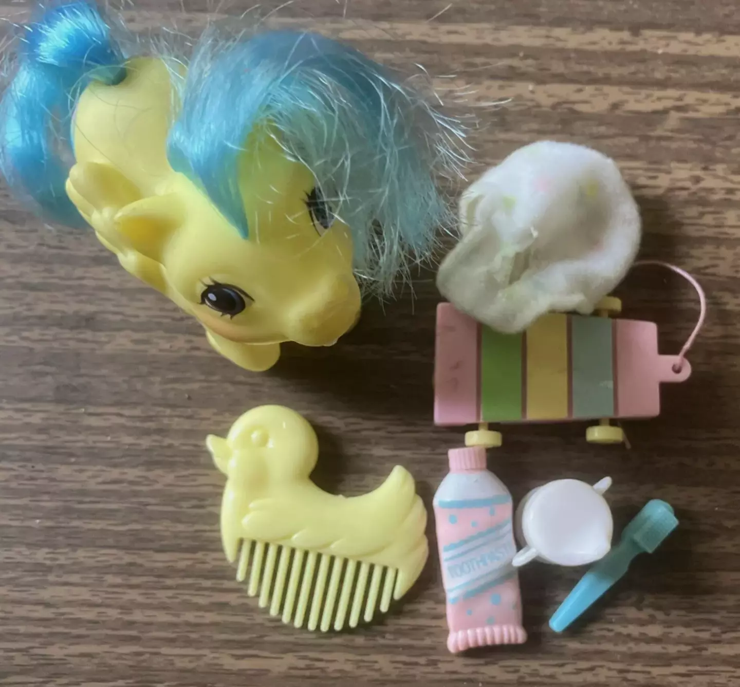 This My Little Pony toy is from 1987 (Hasbro/eBay)