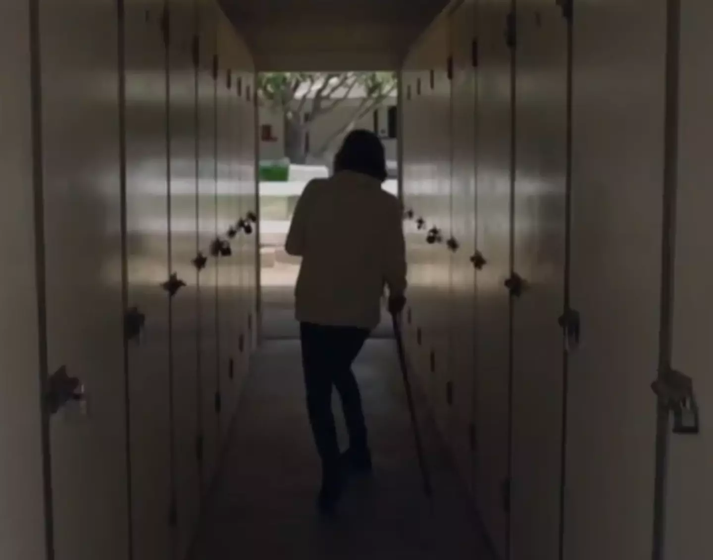 Selma Blair has needed a cane and service dog at various points (ITV)