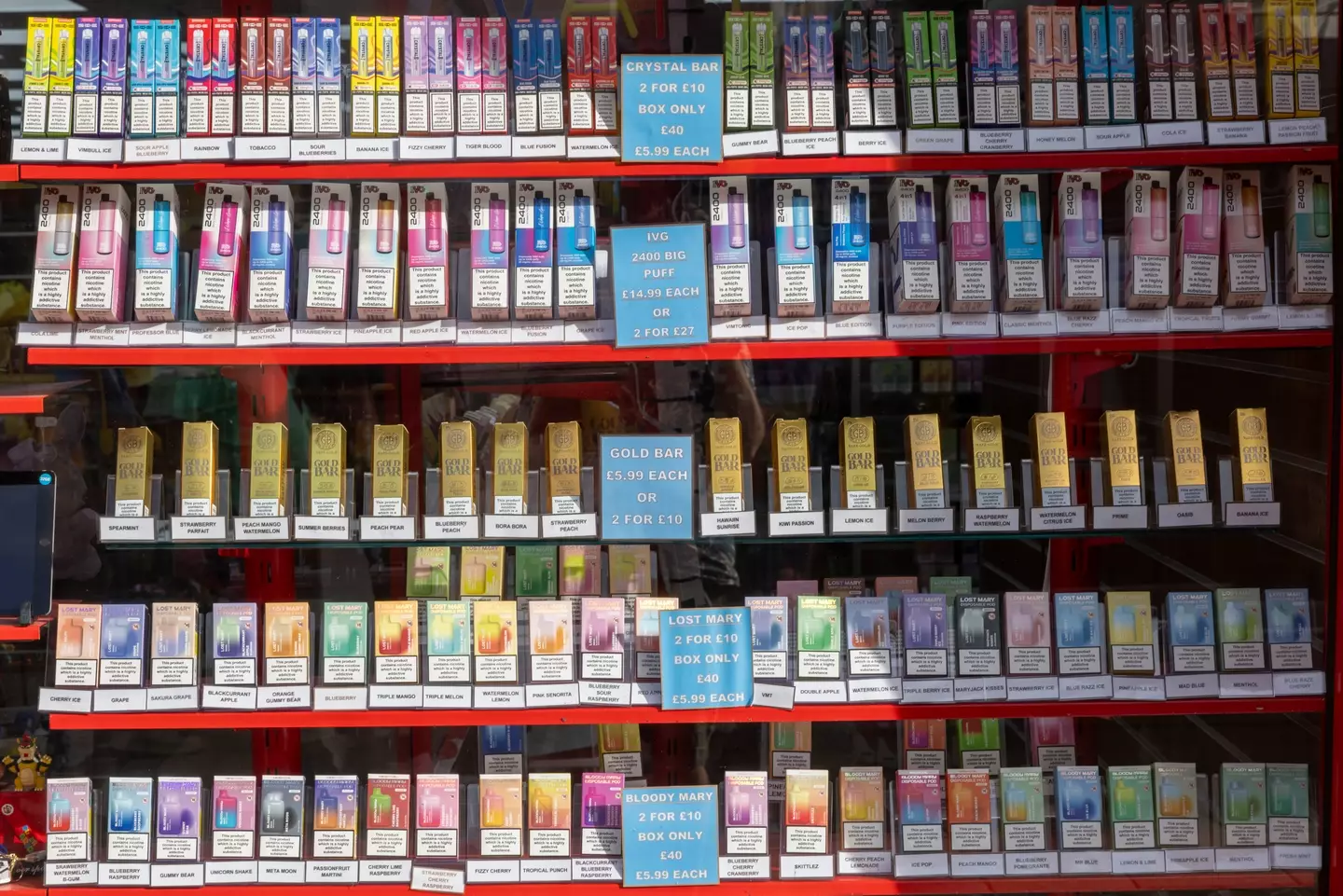 E-cigarettes might be moved off the shelves and go behind the counter like cigarettes.