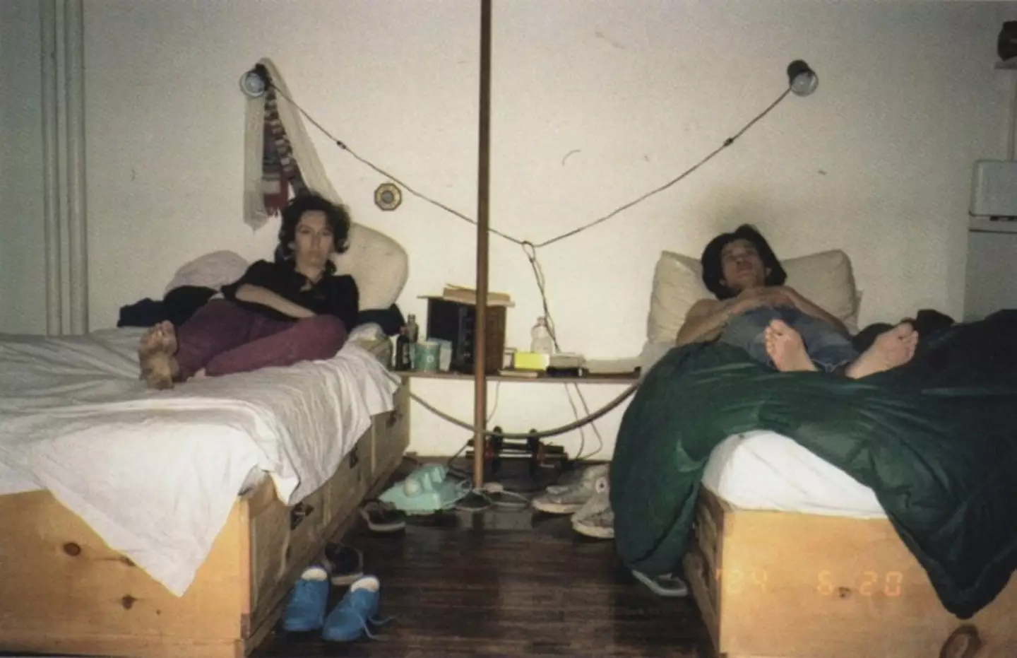 Where one of them went the other had to go, and for a while they were barely speaking to each other (Tehching Hsieh and Linda Montano)