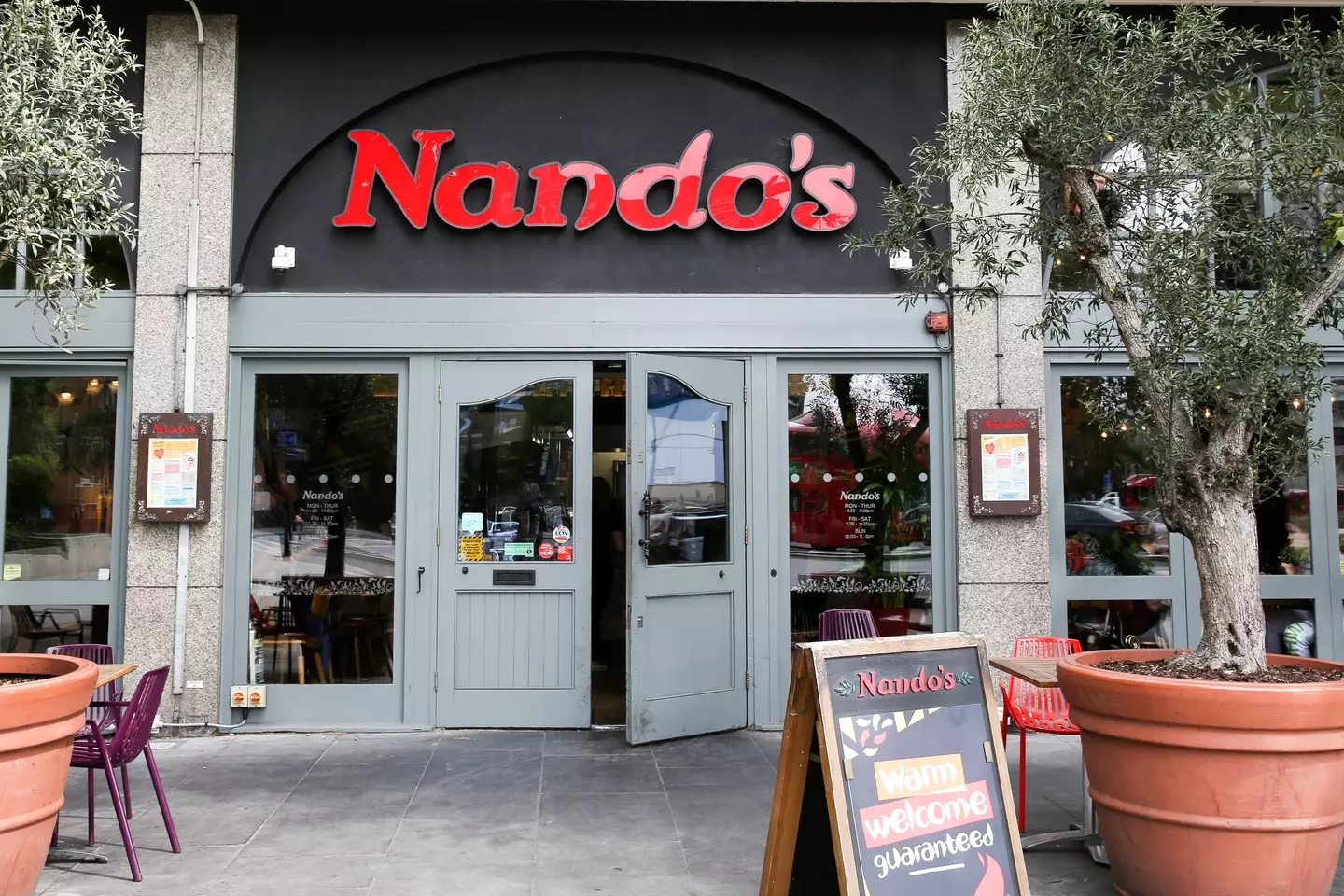 Nando's are launching the new range today.