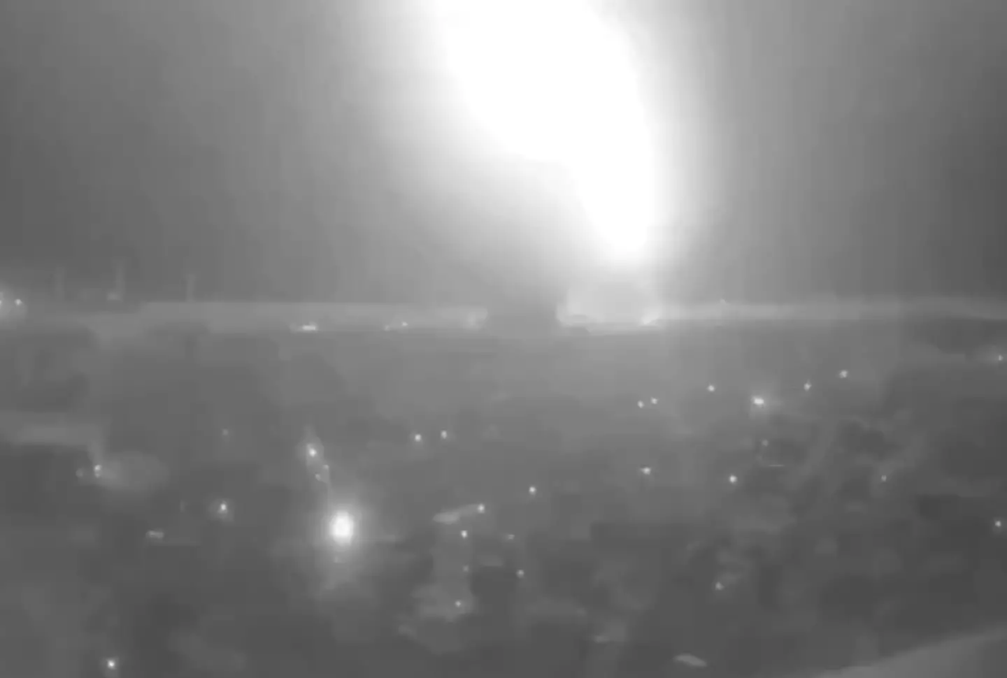 "So, that's what you wanted?  Well, you've damn well got it!" said Russian politician Dmitry Medvedev, sharing footage of the 'hypersonic ballistic missile attack'. (X/@MedvedevRussiaE)