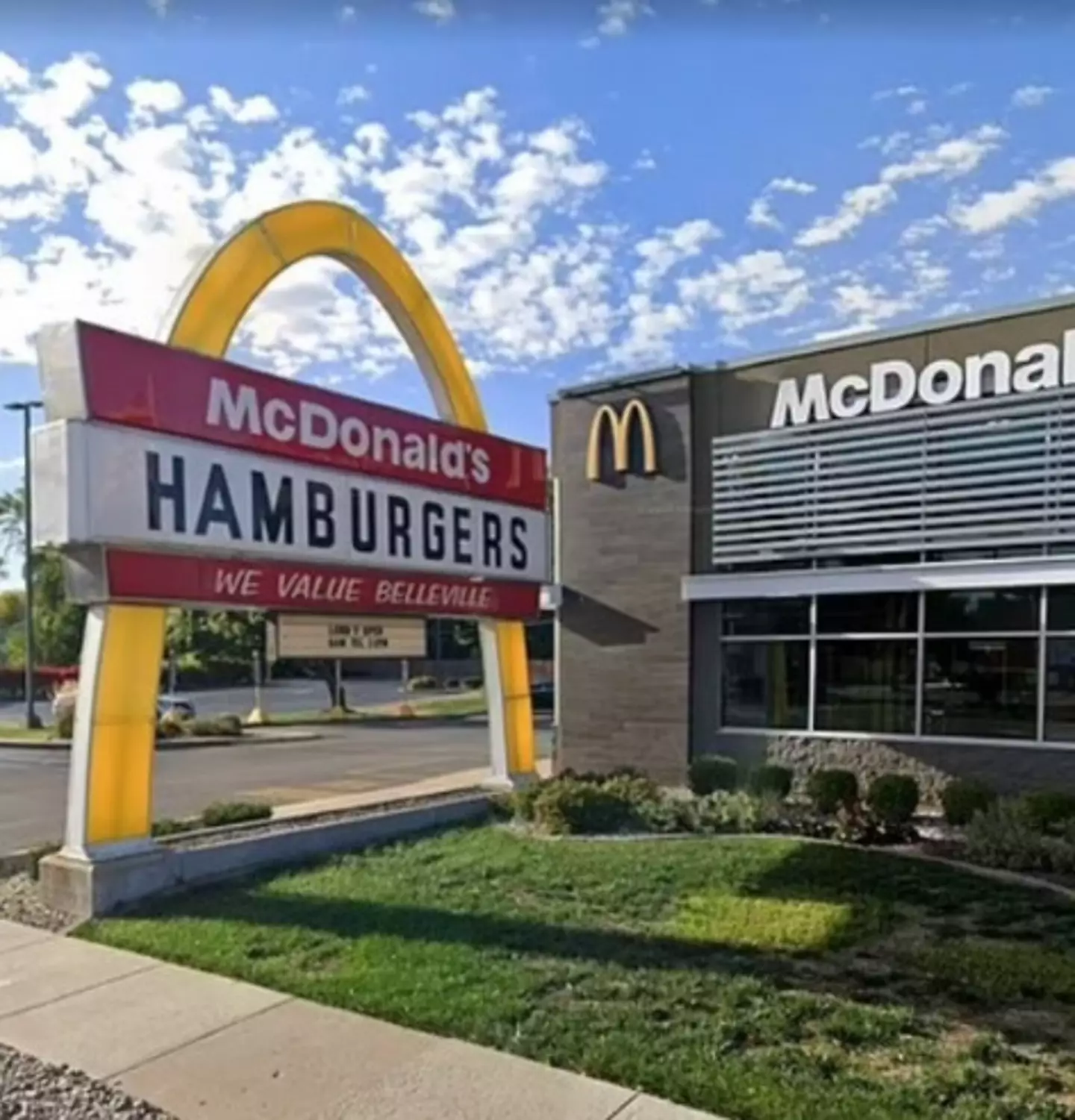 This single arched McDonald's opened all the way back in 1961.
