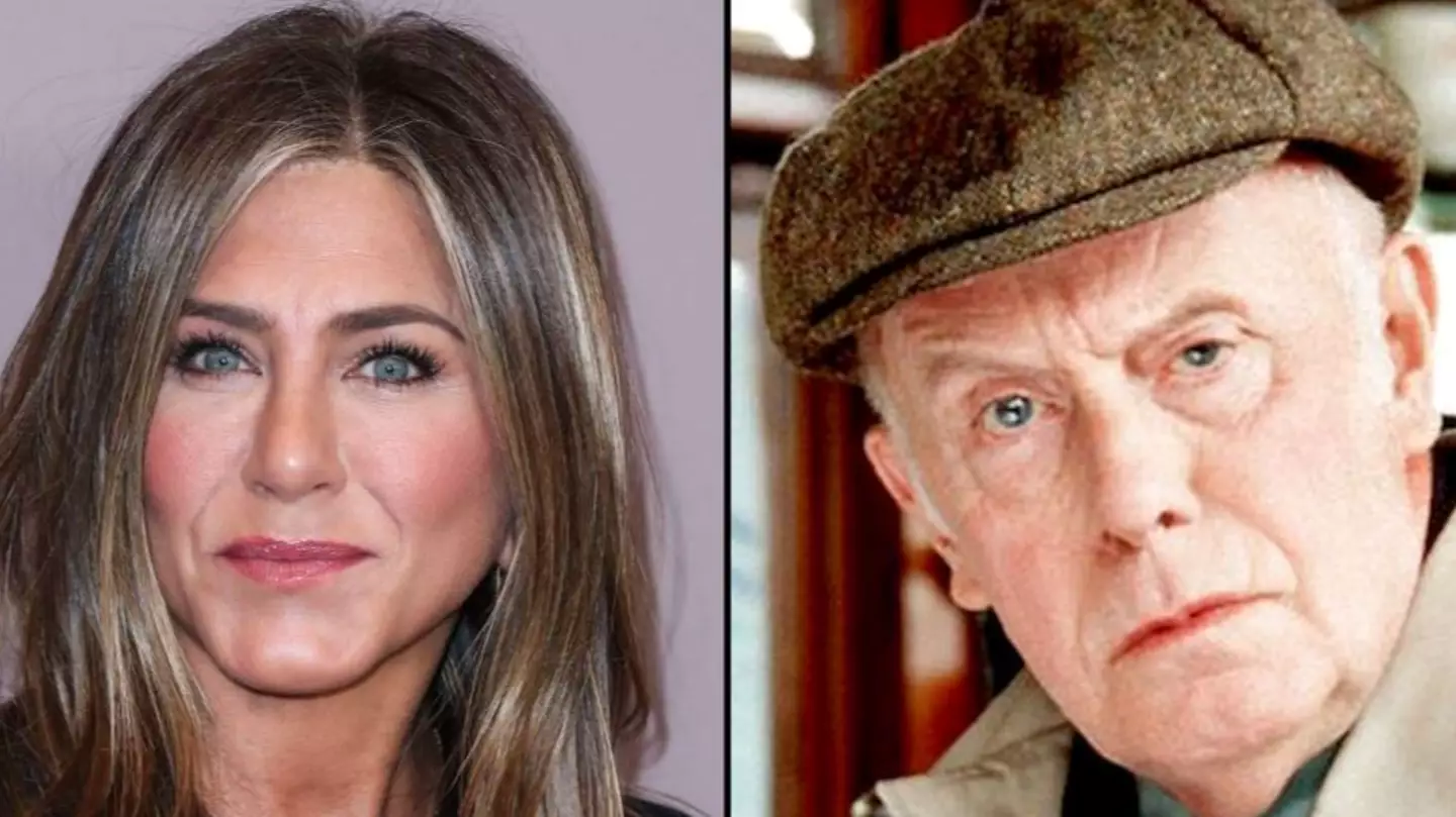 People point out that Jennifer Aniston is now the same age as Victor Meldrew