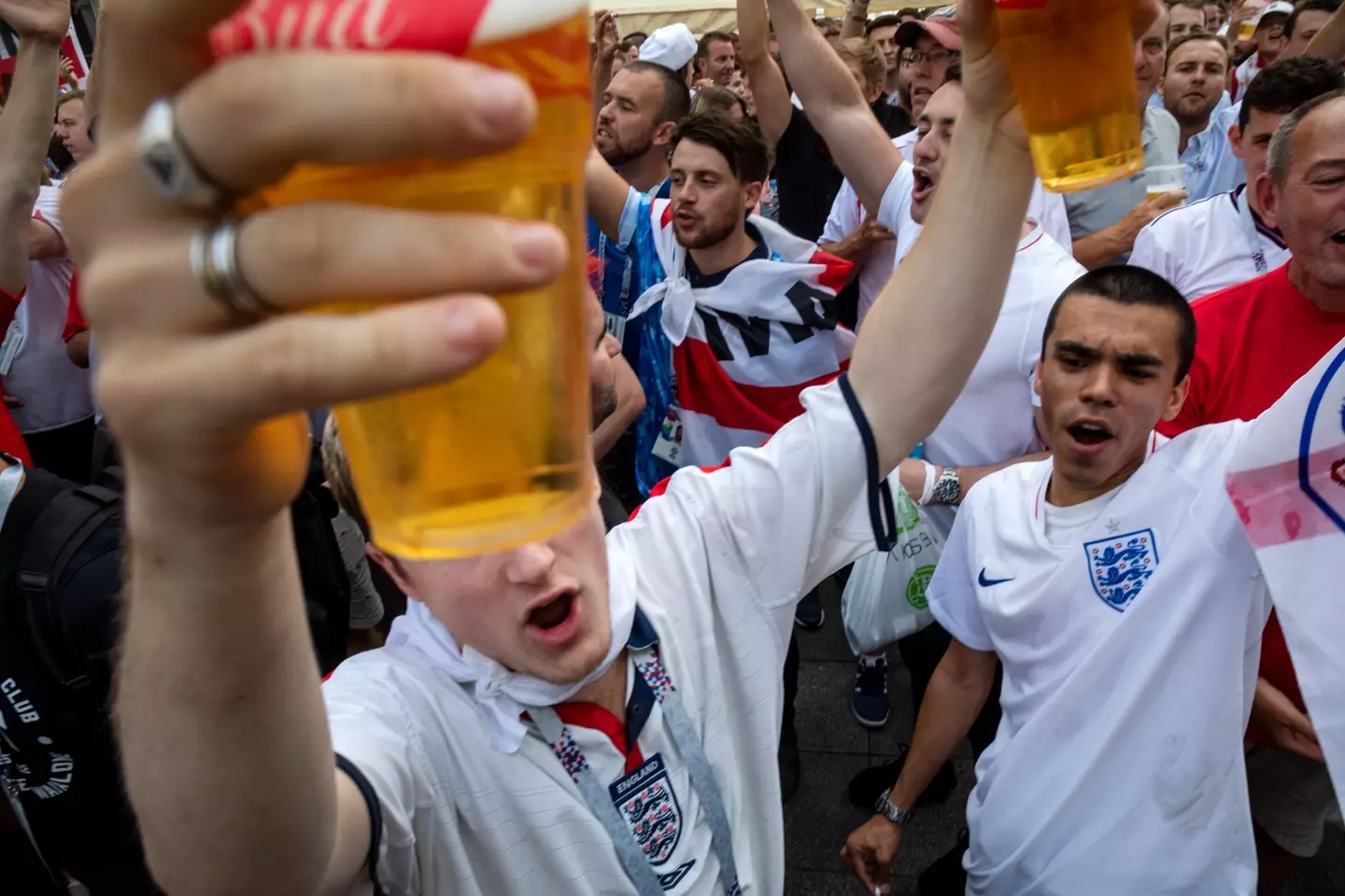 England fans have been warned about drinking too much in Qatar.