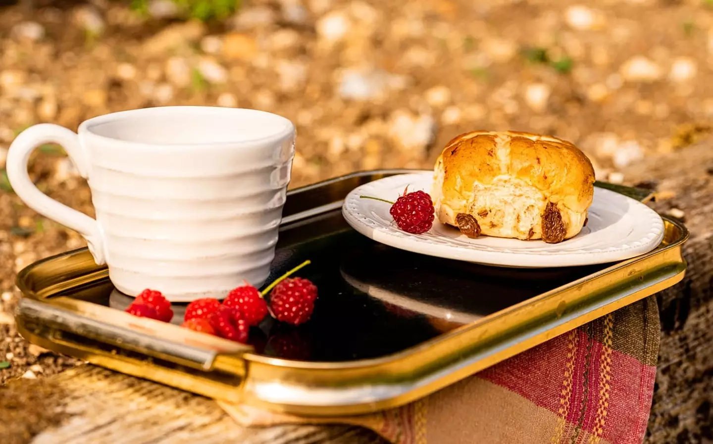 Hot cross buns are usually enjoyed on Good Friday to mark the end of Lent.