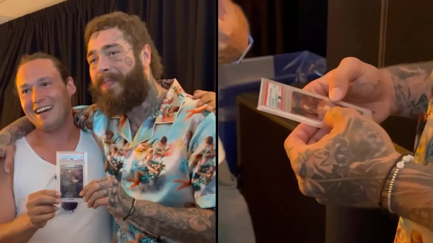 Post Malone buys ‘one of a kind’ Magic: The Gathering card with estimated value of $2 million