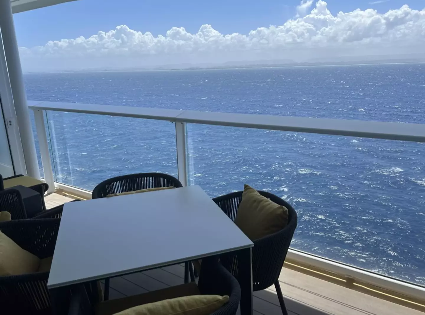 Room with a view.
