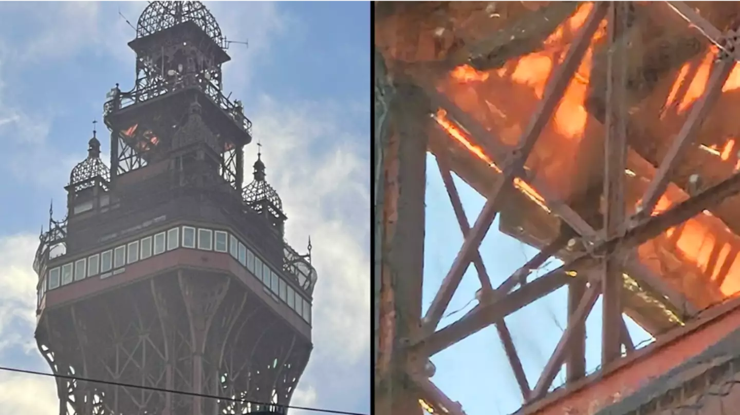 Tourists evacuated as 'fire' starts at Blackpool tower