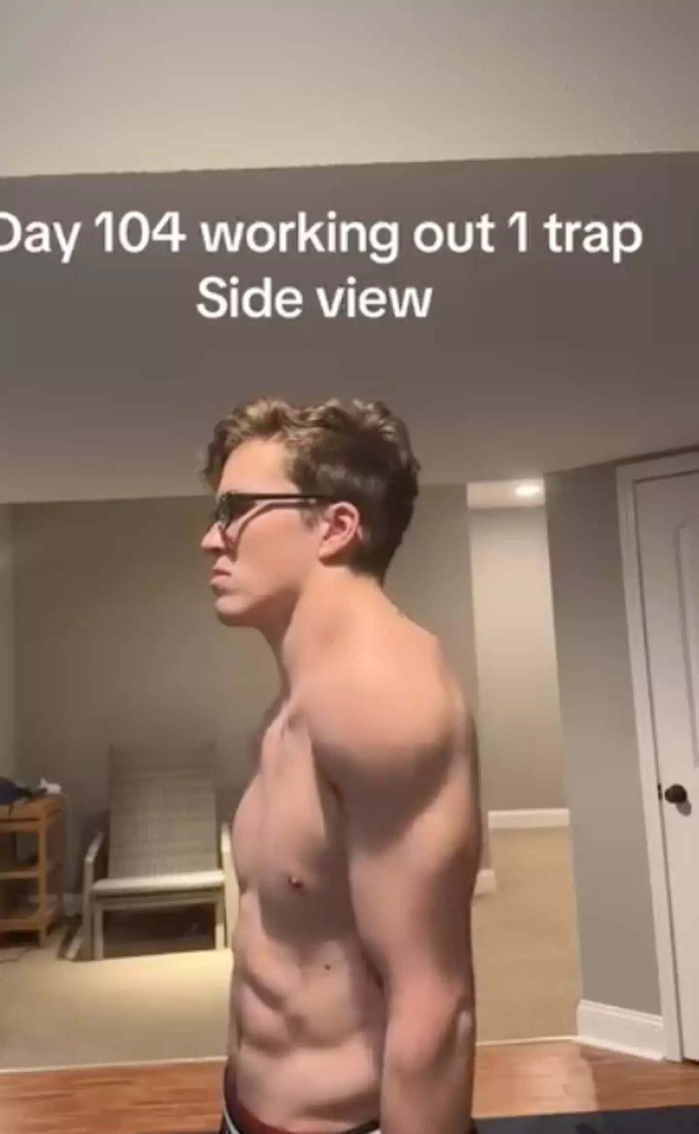 He's shared his results online, going viral in the process (Instagram/@thecrookedman10)