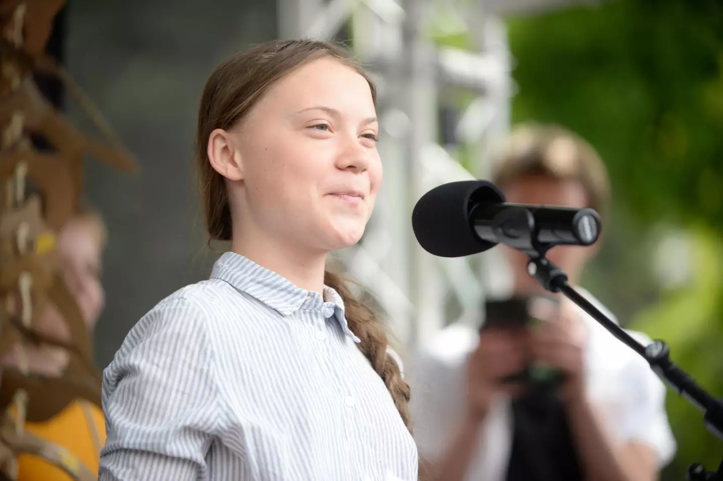 Greta Thunberg in 2019.