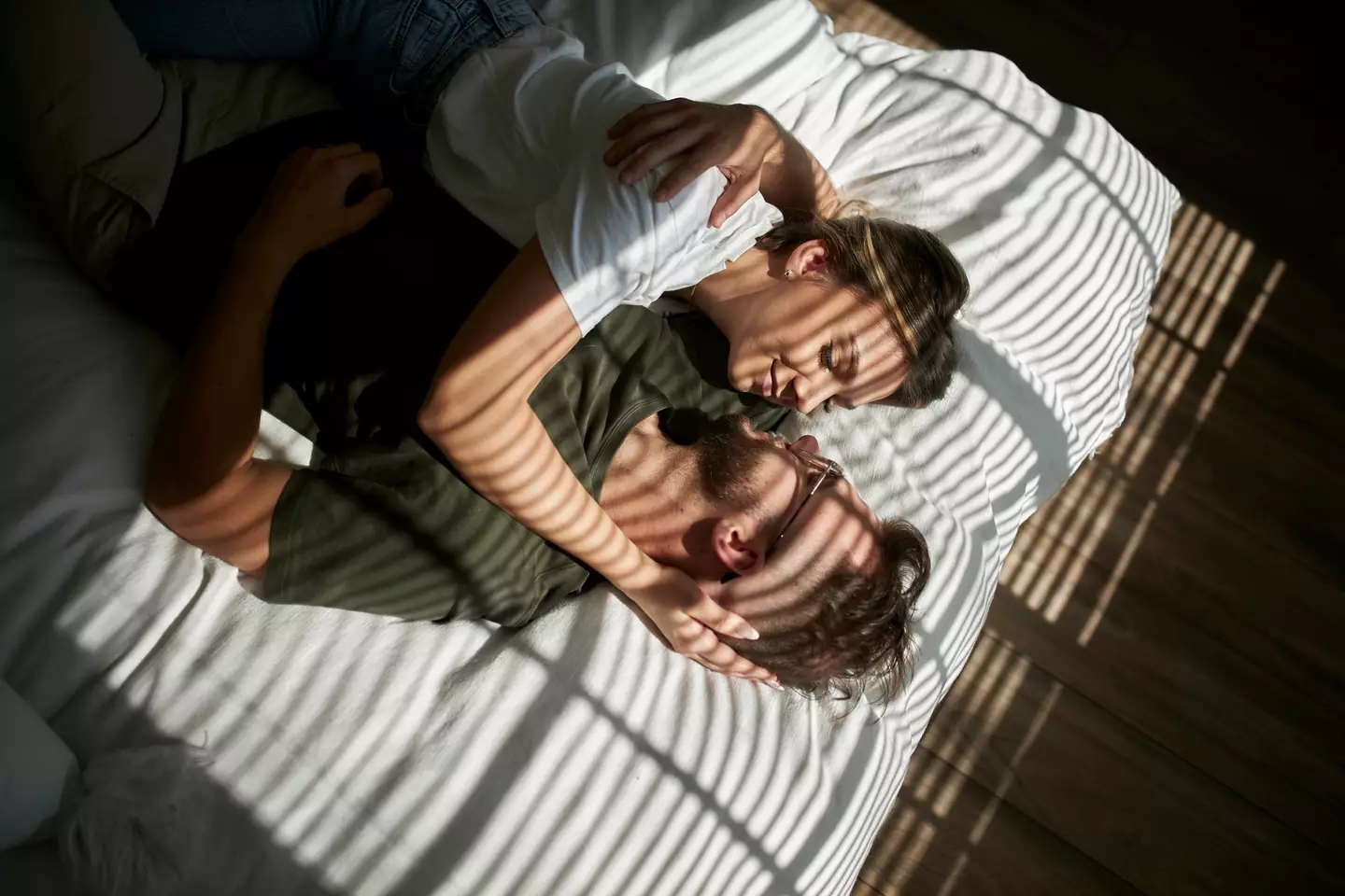 Regular sex can result in less stress and a happier relationship (Getty Stock Image)