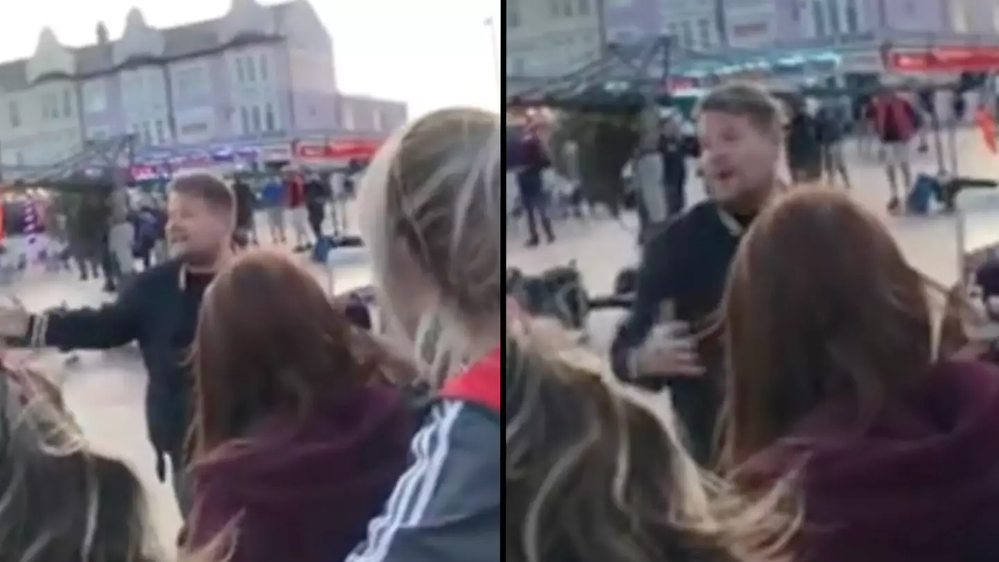 James Corden praised for way he dealt with fans getting in way of Gavin & Stacey filming