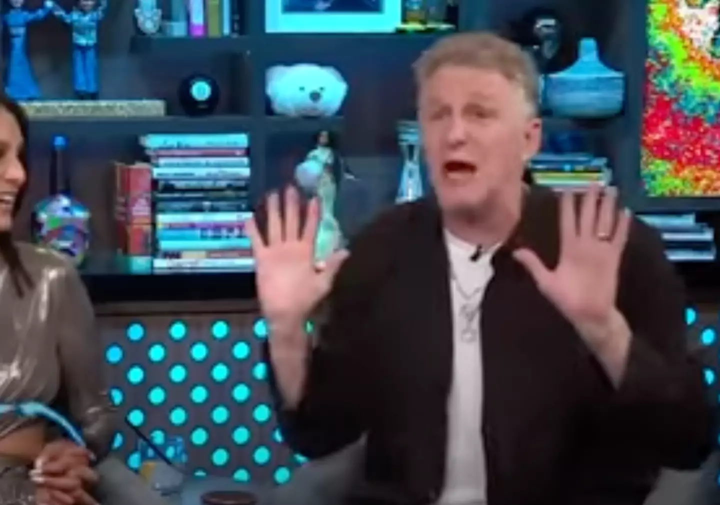 Michael Rapaport was at the wedding.